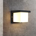10W 20 Led Ip65 Modern Outdoor Wall Lamp Light With Dimmable Light Color / Radar Motion Sensor