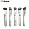 Wholesale 5pcs kabuki makeup brush set with synthetic makeup brush