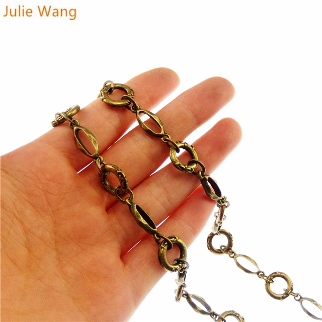 Antique Bronze Jewelry Chain  Vintage Chain Antique Bronze