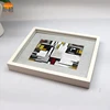 Simple Orange 5x7 Shining moulding white shadow table top set wooden photo picture frame