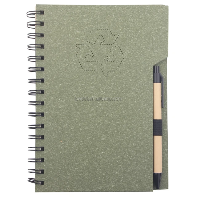 custom notebook with pen gift set