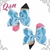 Boutique new styles kids ribbon hair bow children hair accessory