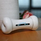 Smart dogs like the soft voice and squeaky products chew toy Wickedbone is an adjustable volume squeaky dog toy
