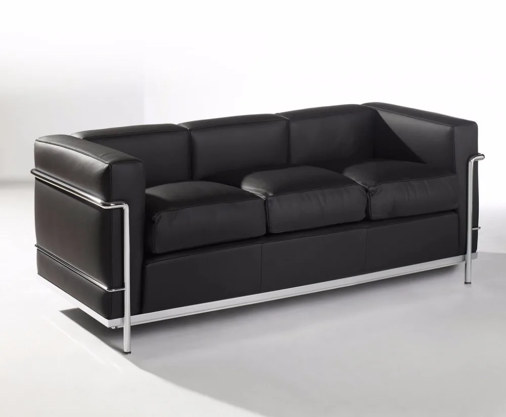 Lc2 Le Corbusier Genuine 3 Seater Leather Sofa 7017a Lc2 Le Corbusier Genuine 3 Seater Leather Sofa 7017a Italy Nova Valencia Product On Alibaba