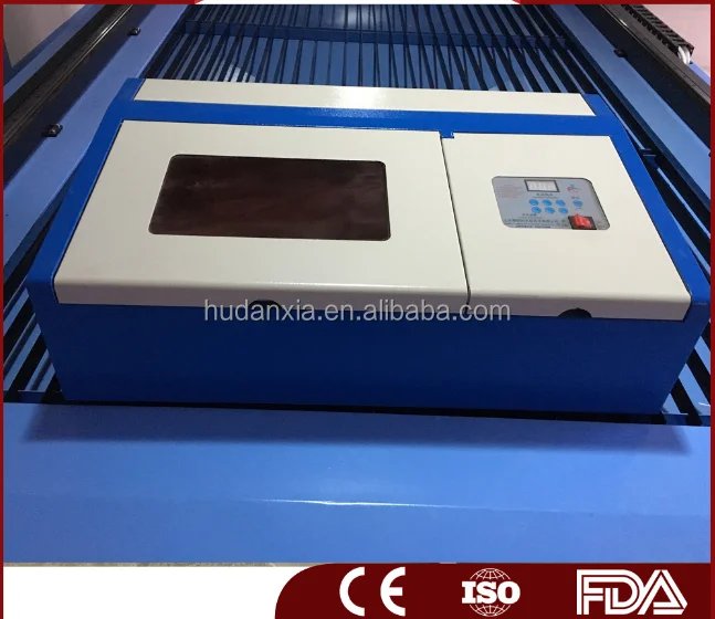electric 3020 CO2 laser engraving machine 50w for wood/crystal/paper/pvc/stamp