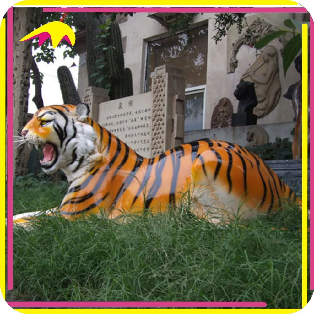 tiger garden statue