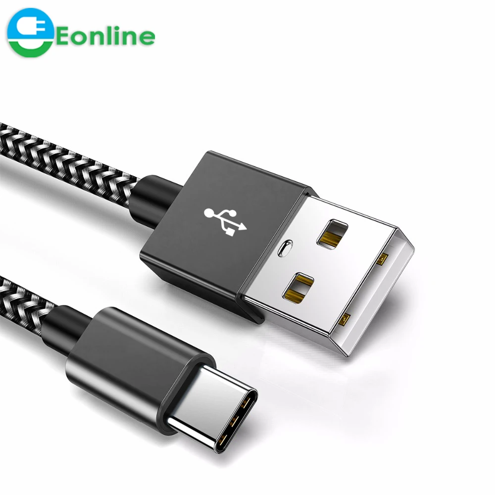 EONLINE USB Type C Cable for USB C Mobile Phone Cable Fast Charging Type C Cable for USB Type-C Devices, White;black;red;gold
EONLINE USB Type C Cable for USB C Mobile Phone Cable Fast Charging Type C Cable for USB Type-C Devices, White;black;red;gold