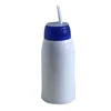 wholesale 500ml double insulation custom yerba mate thermos plastic drinking bottle with bombila straw