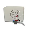 No Frame Double Side Kids Lapboard Magnetic White Board Includes Whiteboards, 2 Inch Felt Erasers And Black Dry Erase Markers