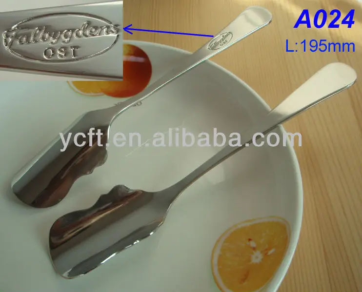 logo engraved spoon