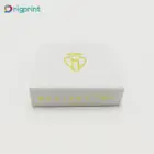 2019 OEM Custom logo White Cardboard Rigid Boxes for Luxury cosmetic