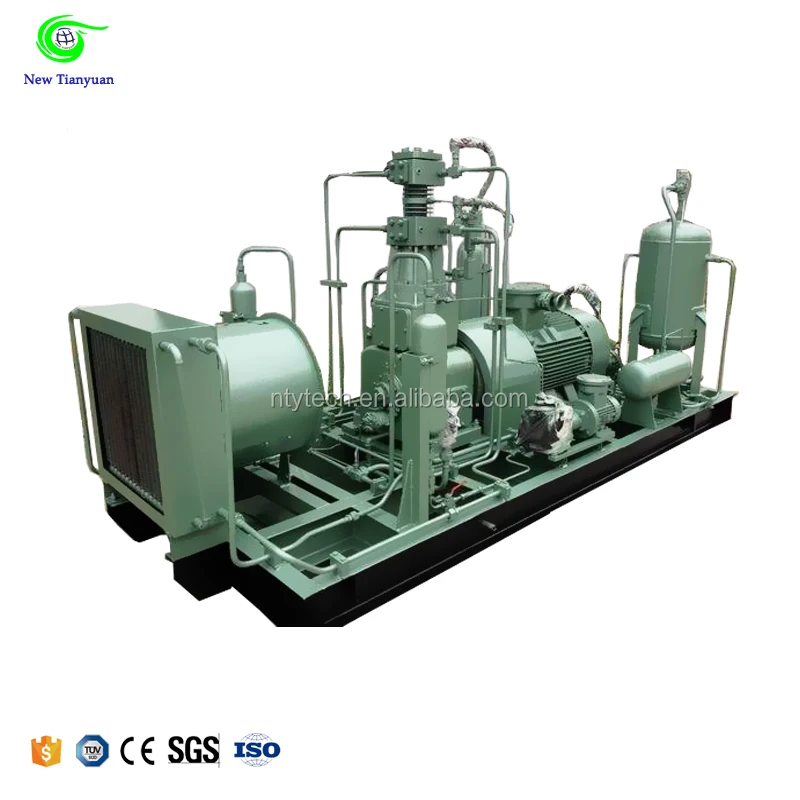 LNGBOG recycle compressor with BOG evaporating gas recovery systems