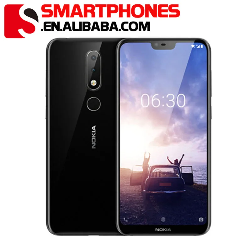 

CN Global Rom Nokia X6 6GB 64GB 5.8 18:9 FHD Snapdragon 636 Octa Core 3060mAh 16.0MP+5.0MP Camera Fingerprint ID Mobile Phone
