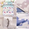 Home Choice Costom 100% Cotton Queen Size Bedding Beautiful Screen Print Animal Prints Bed Sheet Set