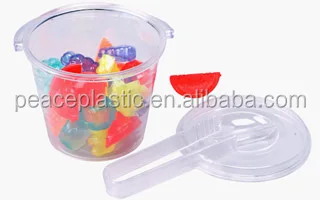 PS mini plastic ice bucket/ice container