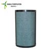 Customized nano carbon nonwoven air filter, cylindrical hepa filter
