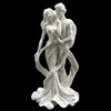 Garden decoration antique marble man and woman statue