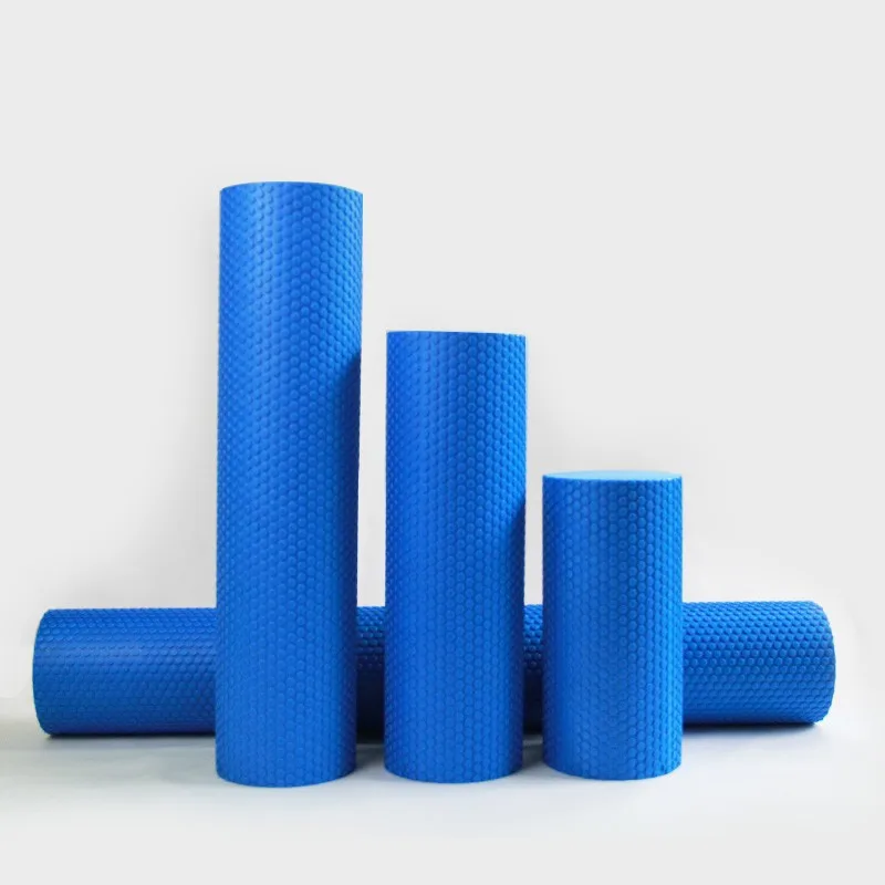 Foam Roller 60 15cm EVA Floating Point Solid Accupoint Massage Fitness Muscle Tissue Yoga Pilates Rollers Blue