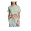 Women's Custom Design Crop Tee 100% Cotton T-shirt Good Quality Women Blank T Shirt