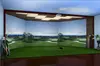 3D China Golf Simulator Game Machine