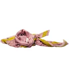 Scarf 40% silk 60% wool customized sublimation printing custom printing welcome highend museum souvenirs