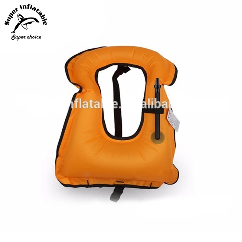 Personalized High Quality Inflatable Swim life vest jacket