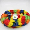 Fluorescent Spun Polyester Dty Space Dye Yarn For Sewing