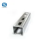 Factory price c channel unistrut channel slotted c channel