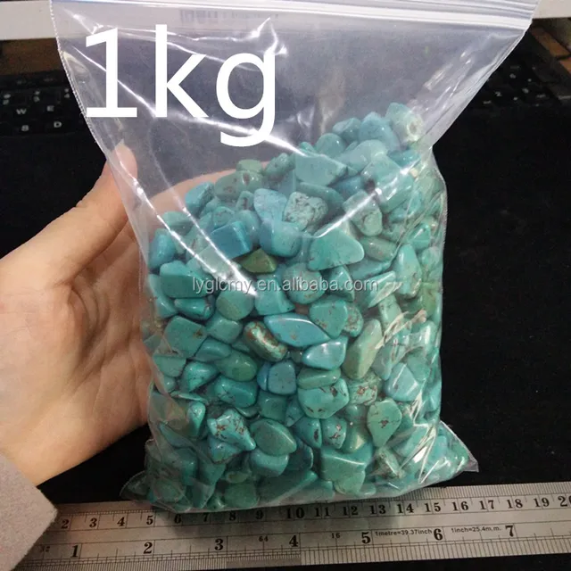 the newest product green blue turquoise rock quartz stone