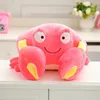 2018 creative crab shaped lovely pillow stuffed plush toy