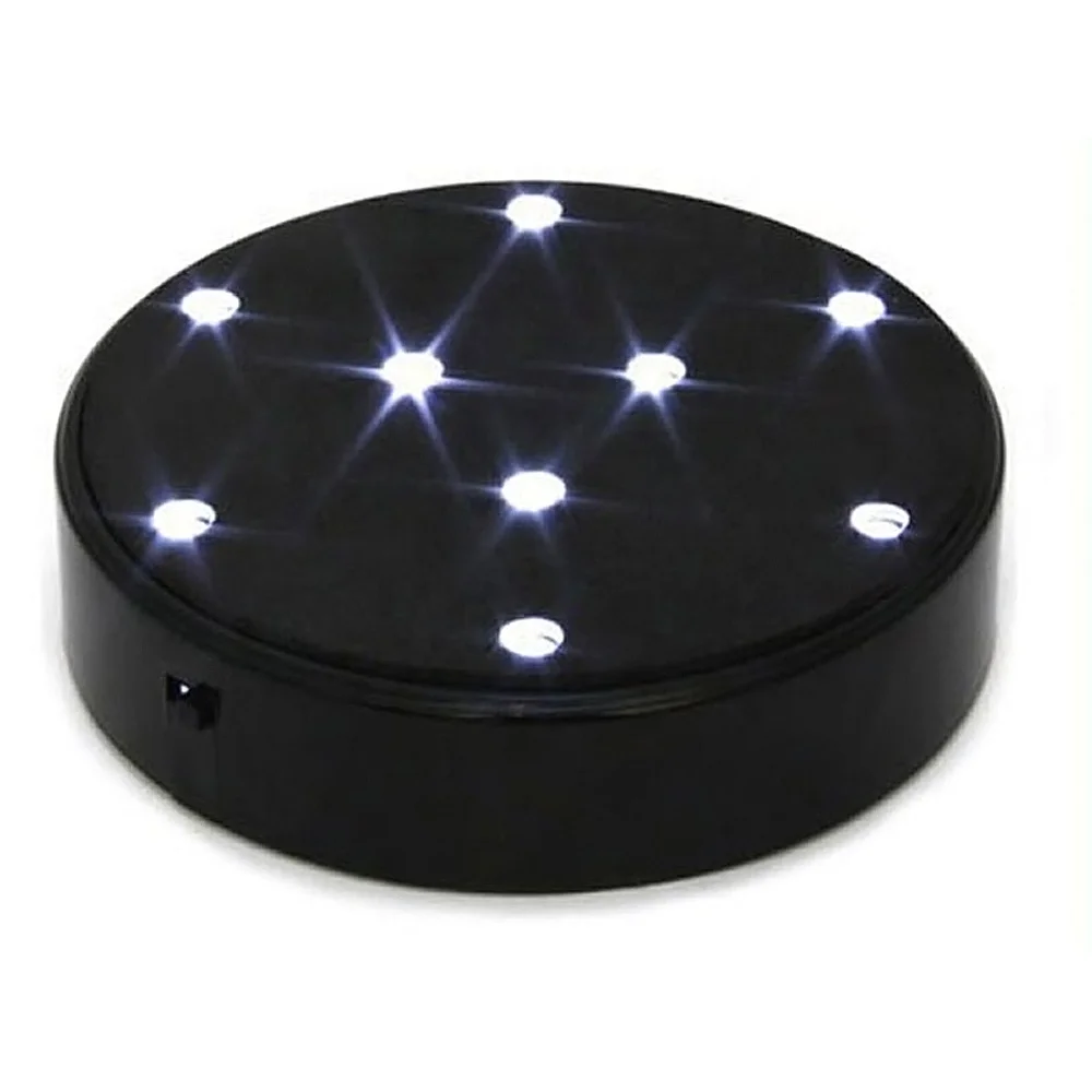 Best Party Favor 4inch Round 9LEDs LED Lighting Decor Light Base For Party Centerpiece