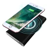 MIni Qi standard 10000mah slim portable mobile phone wireless charger powerbank stand for laptop