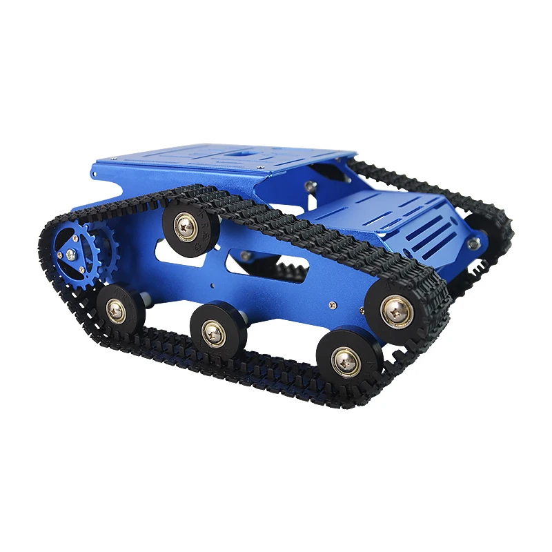 Unfinished Aluminum Alloy Tracked Tank Chassis CNC RC Tank Chassis for Arduino DIY
Unfinished Aluminum Alloy Tracked Tank Chassis CNC RC Tank Chassis for Arduino DIY