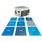 New model children education learning books with cards custom mini playing cards