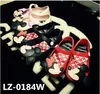 2016 Latest Mickey Minnie Crystal Jelly PVC Kids Shoes Sandals Rainny Shoes