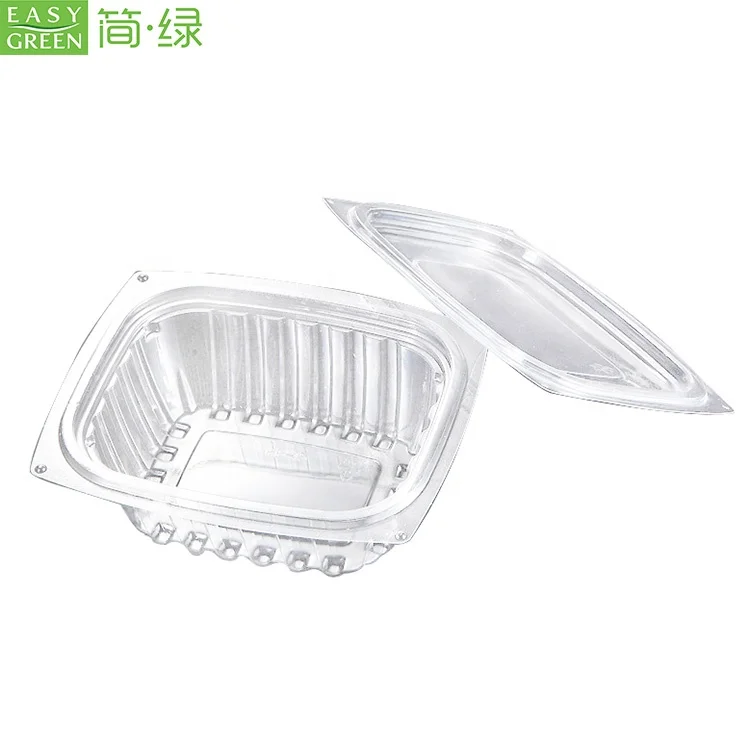 Easy Green Recycling Plastic Salad Fruit Storage Container Box For Fruit And Vegetable, Clear
Easy Green Recycling Plastic Salad Fruit Storage Container Box For Fruit And Vegetable, Clear