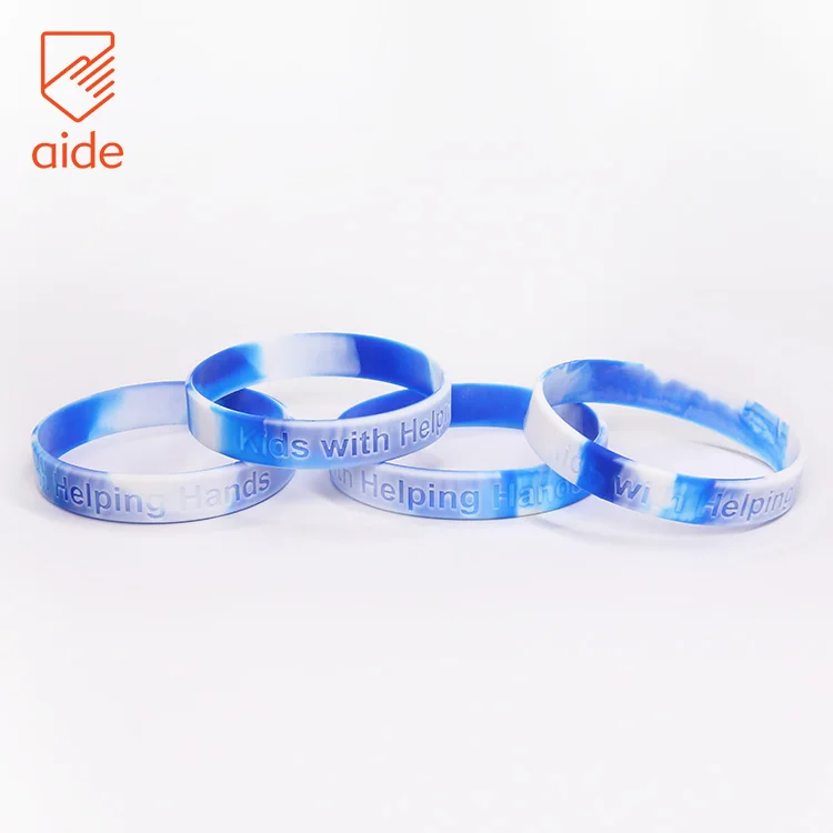 

High Quality Bulk Dropshipping Adjustable New Design Silicone Wrist Band Bracelet With Custom Logo, Pantone colors