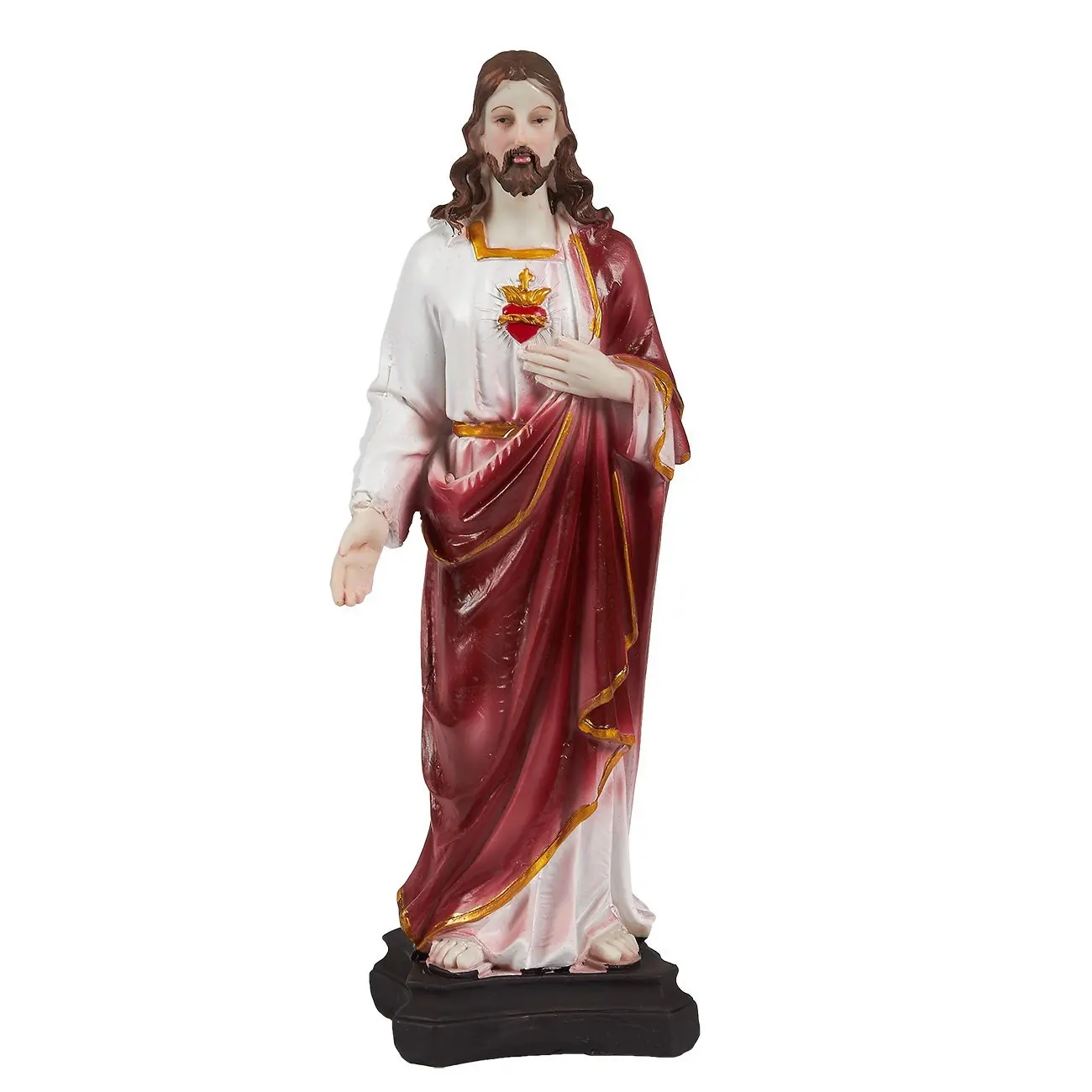 Inch Sacred Heart Of Jesus Holy Resin Religious Decoration Buy