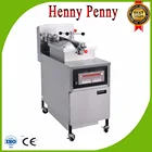 hotel kitchen equipment Stainless Steel electric deep pressure fryer single tank