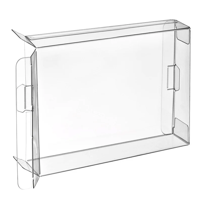 Box Protector for Super Nintendo for SNES/N64 Cartridge CIB Clear Transparent Plastic Protection Case
Box Protector for Super Nintendo for SNES/N64 Cartridge CIB Clear Transparent Plastic Protection Case