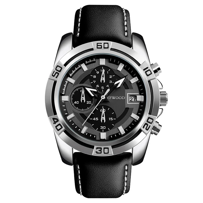 Waterproof Sports Custom Watch Luxury Leather Wrist Watch Fashion Men Watch, Black;red with blue;red with yellow;red with black
Waterproof Sports Custom Watch Luxury Leather Wrist Watch Fashion Men Watch, Black;red with blue;red with yellow;red with black