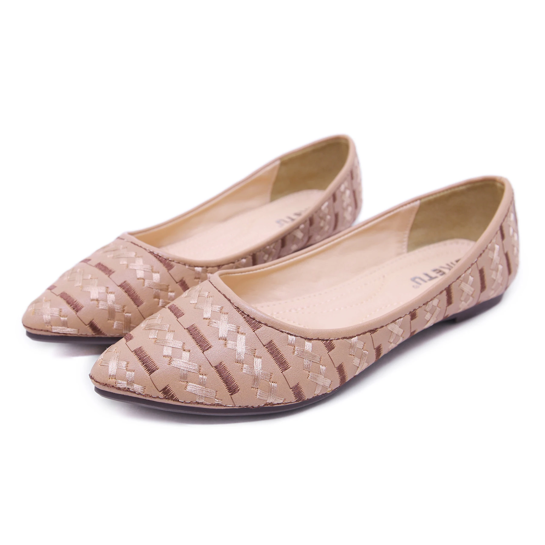 Latest Design Casual Ladies Pump Flat Shoes Elegant Stylish Pointy Shoes Flats Women Low Heel Comfortable Flat Shoes, Brown,apricot,black
Latest Design Casual Ladies Pump Flat Shoes Elegant Stylish Pointy Shoes Flats Women Low Heel Comfortable Flat Shoes, Brown,apricot,black