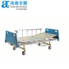 two-function manual rehabilitation powder coated hospital medical bed
