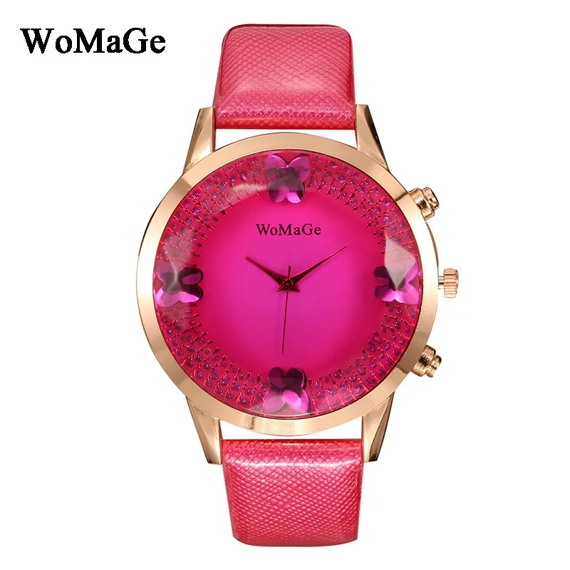 Womage women butterfly watch female clock Nylon strap watches relogio masculino fashion leisure wristwatch
Womage women butterfly watch female clock Nylon strap watches relogio masculino fashion leisure wristwatch