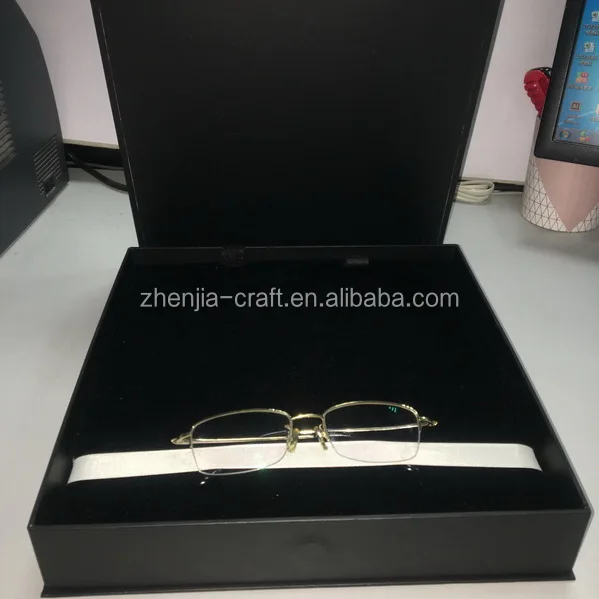 book shape display paper gift box with inner foam tray