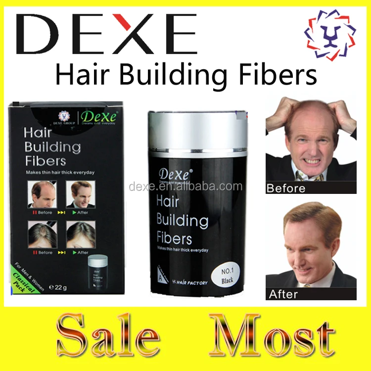 Thin Hair Concealer Dexe Hair Building Fiber For Hair Extension