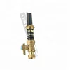 new arrival brass straight type ball valve with locking handle