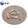 J&C White MOP shell stick shape buttons for decoration wool sweater.WL100