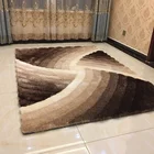 Plain Style Cheap Rug Manufacturer Long Pile 3D Beautiful Design Polyester Shaggy Rug