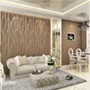 Suede Fabric pvc velvet wall covering 3d wallpaper for home decoration
